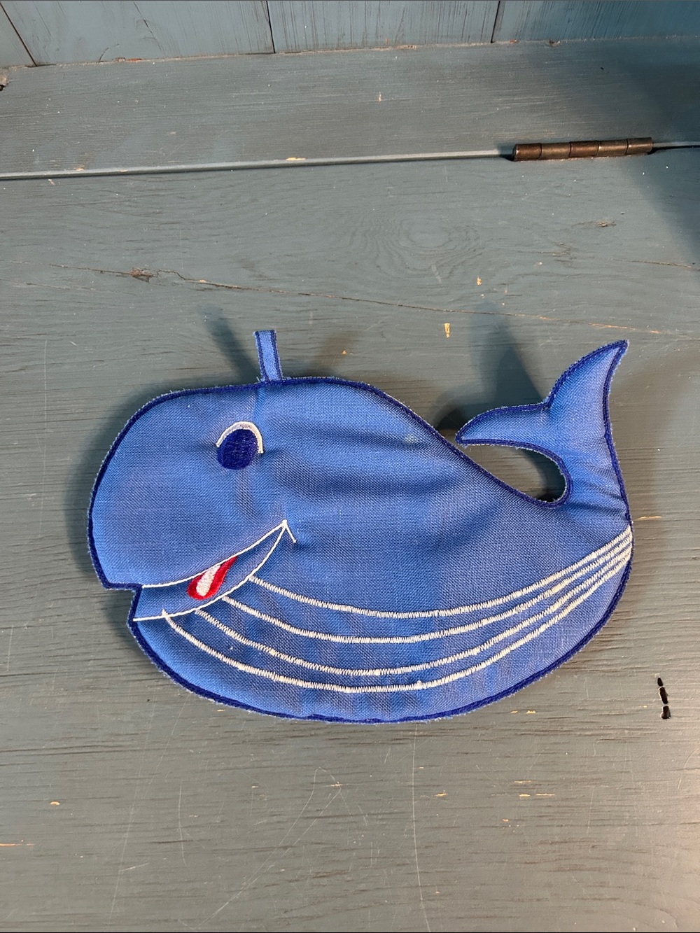 Vintage Blue Whale Pot Holder - Hallie St. Mary, Inc.